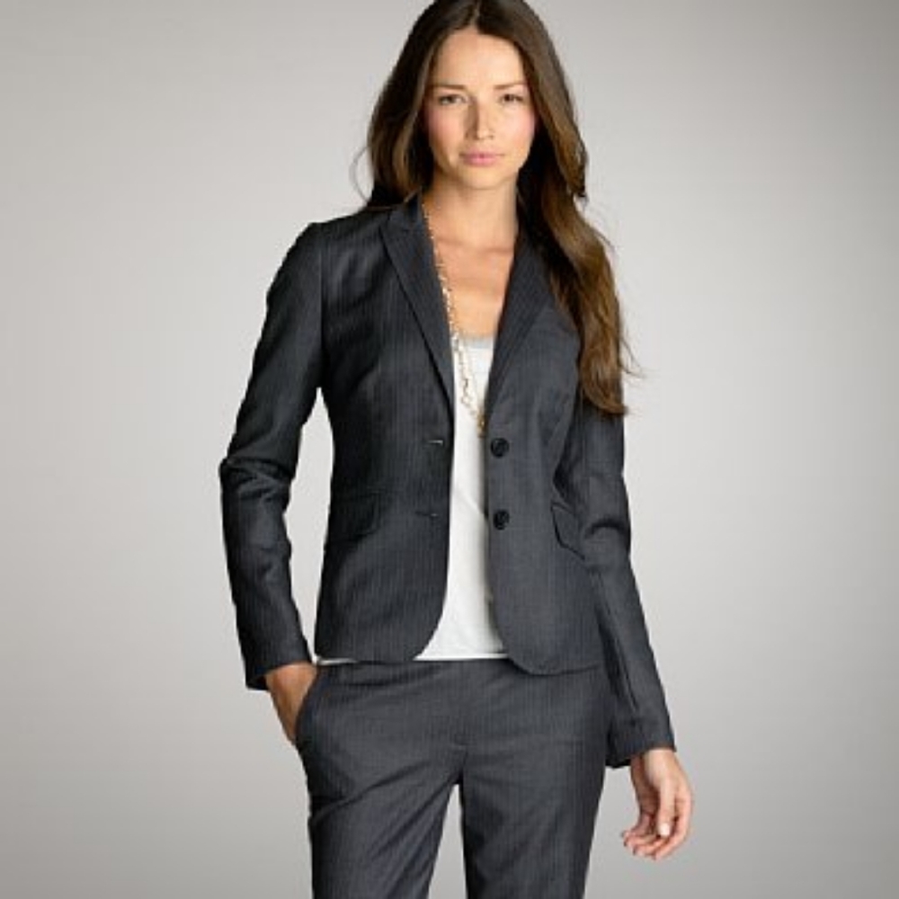 J crew 1035 pantsuit, 00p, 0p, 2p